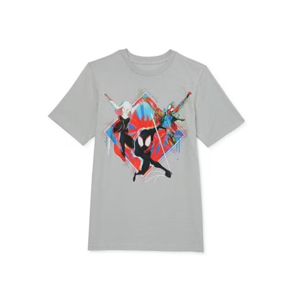 Spider Other - Spider Man Across the Spider-Verse Short Sleeve Graphic T Shirt Size Large 10/12